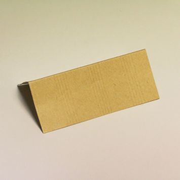 10 Cartes de Table Kraft - Cannelle