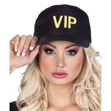 Casquette Noire - VIP | jourdefete.com