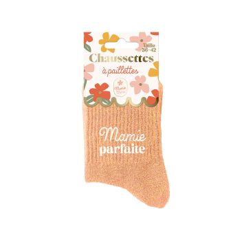Chaussettes à paillettes - Collection Mamie Chérie - Modèle au choix