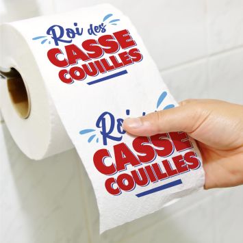 Papier WC humoristique - Collection Boys Club - Modèle au choix