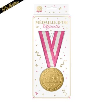 Médaille d'or - Collection Diplôme en poche - Modèle au choix