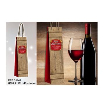 Pochette Cadeau pour Bouteille "Joyeux Anniversaire"