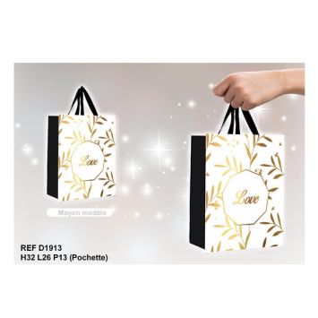 Pochette Cadeau "Love" - Moyen Modèle