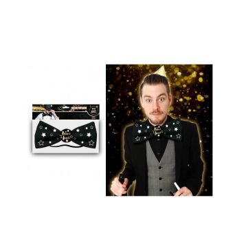 Nœud Papillon "Bonne Année" Etoilé