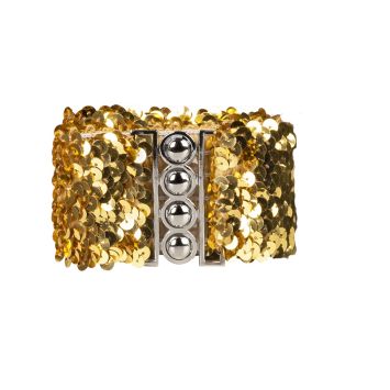 Ceinture disco à sequins - Femme - Couleur au choix