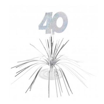 Centre de Table Anniversaire 40 ans