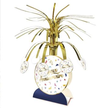 Centre de table - Joyeux Anniversaire - Collection Confettis | jourdefete.com