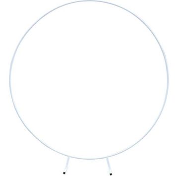 Arche métallique en forme de cercle pour ballons et de 2 mètres de diamètre