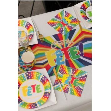 Chemin de table - C'est la Fête - 5 mètres