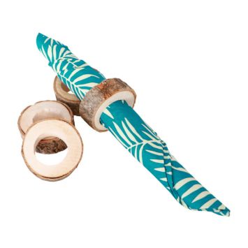 8-ronds de serviettes en bois avec ecorce | jourdefete.com