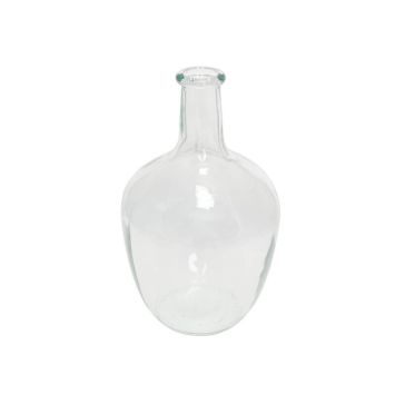 vase verre transparent rond | jourdefete.com