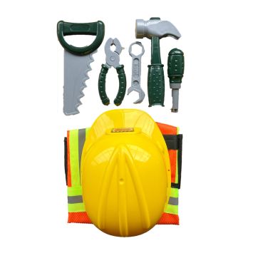 Kit de déguisement de Chef de Chantier pour enfant
