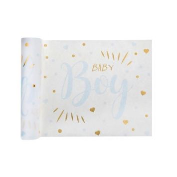 Chemin de table - Baby shower métal - Couleur au choix