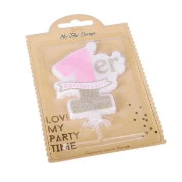 bougie-premier-anniversaire-enfant | jourdefete.com