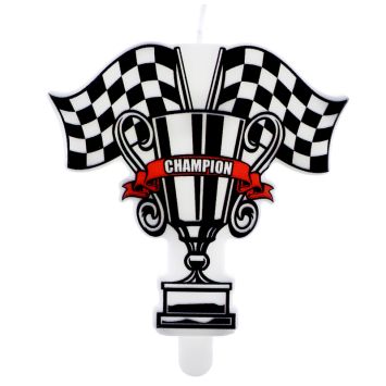 Bougie en forme de coupe - Collection Formule 1