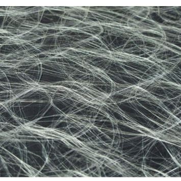 Chemin de Table Intissé 30 cm x 25 M - Blanc - Vagues