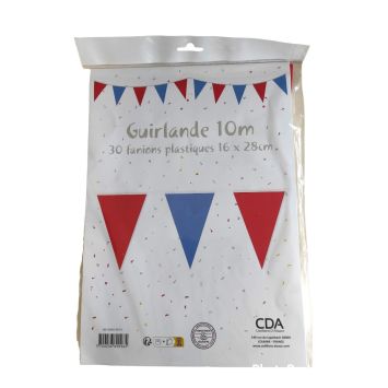 Cette guirlande sera idéale pour supporter à fond les matchs du Clermont Foot 63 et pour célébrer ses victoires | jourdefete.com