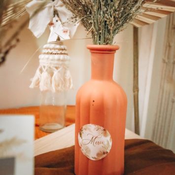 24 Stickers Merci - Collection Coachella