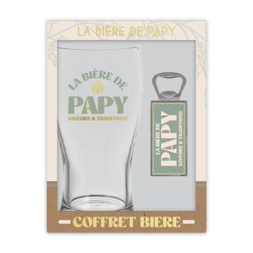 Coffret Bière "La bière de Papy" - Collection Papy d'Amour