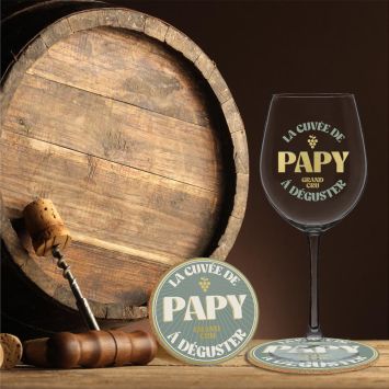 Coffret Vin "La cuvée de Papy" - Collection Papy d'Amour