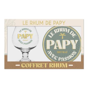 Coffret Rhum "Le rhum de Papy" - Collection Papy d'Amour