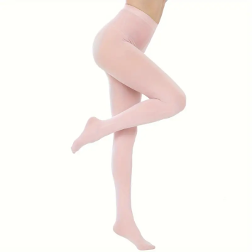 Un collant pour fille en rose poudré pour s'accorder parfaitement à son déguisement de princesse ou de danseuse de ballet d'opéra grâce à Jour de Fête.