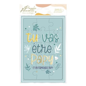 Un beau puzzle qui annonce à votre père qu'il va devenir papy | jourdefete.com