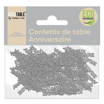 confettis de table en papier éco responsable joyeux anniversaire | jourdefete.com