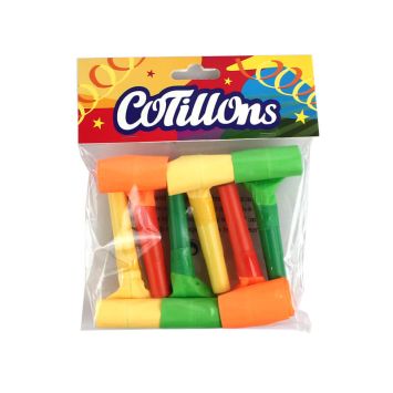 Lot de 6 sans-gênes fluo