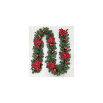 guirlande sapin rouge | jourdefete.com