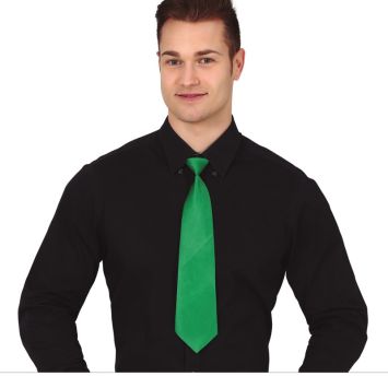 Cravate en polyester - 47 cm - Couleur au choix