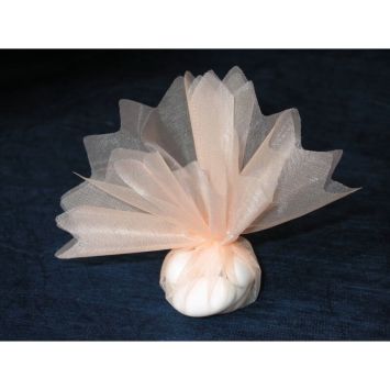 tulle-contenant-dragee-peche | jourdefete.com