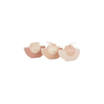 9 Contenants - Collection Curve aux teintes nude, blush, terracotta et or