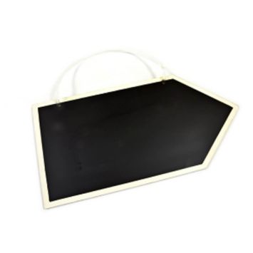 Flèche directionnelle en bois et ardoise