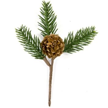 Branche de Sapin Artificielle avec Pomme de Pin