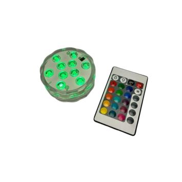 Décoration lumineuse à poser d'Halloween - Ballon Œil à lumière changeante - Diamètre 40 cm