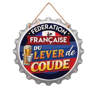 décoration murale capsule en métal | jourdefete.com