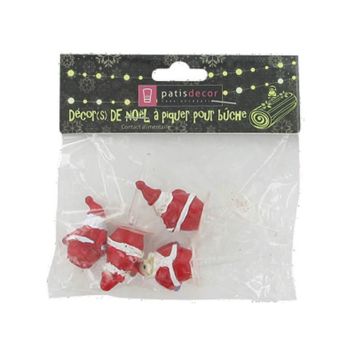 3 piques à gâteaux père noël | jourdefete.com