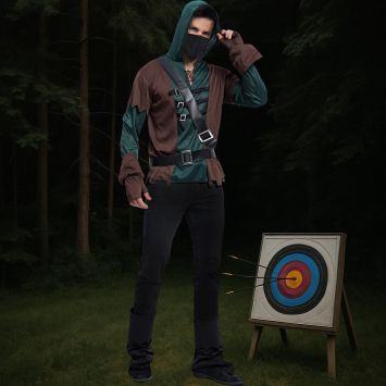Déguisement d'Archer pour homme - Taille au choix