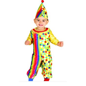 Déguisement de Clown pour bébé - Taille au choix