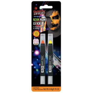 Duo de crayons à maquillage néon - Couleur au choix