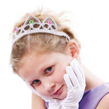 Diadème de Reine Argenté