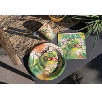 10 Gobelets - Dinosaure T-Rex