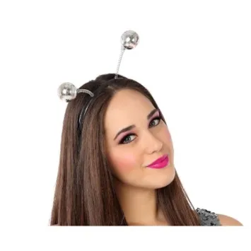 Serre-tête Disco avec boules à facettes