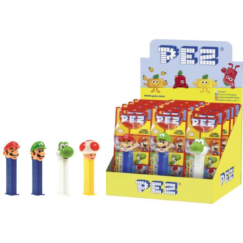 Distributeur de bonbons avec recharge - Super Mario - PEZ