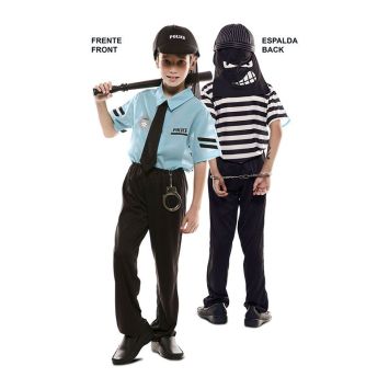 Déguisement Double de Policier / Voleur pour enfant - Taille au choix 