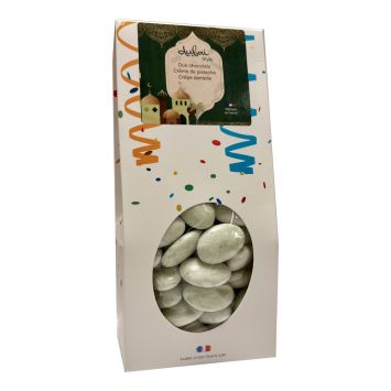 Dragées avec duo de chocolats, pâte de pistache et crêpe dentelle - 400 g - Dubaï Style