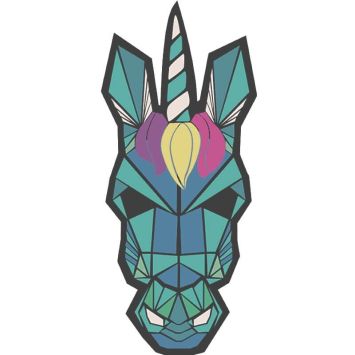 Electro-masque Licorne