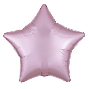 etoile-ballon-rose-satin | jourdefete.com