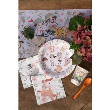 10 Gobelets en carton - Explorateur - 27 cl